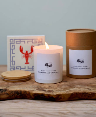 Candle - Rocksalt & Driftwood - Will Bees Bespoke