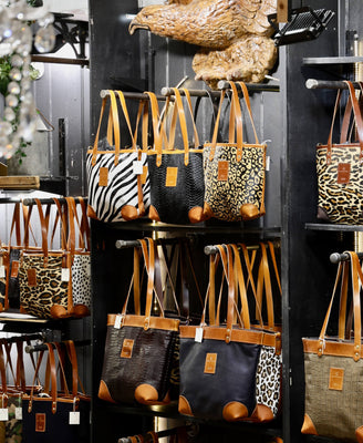 Small Tote - Zebra - Will Bees Bespoke