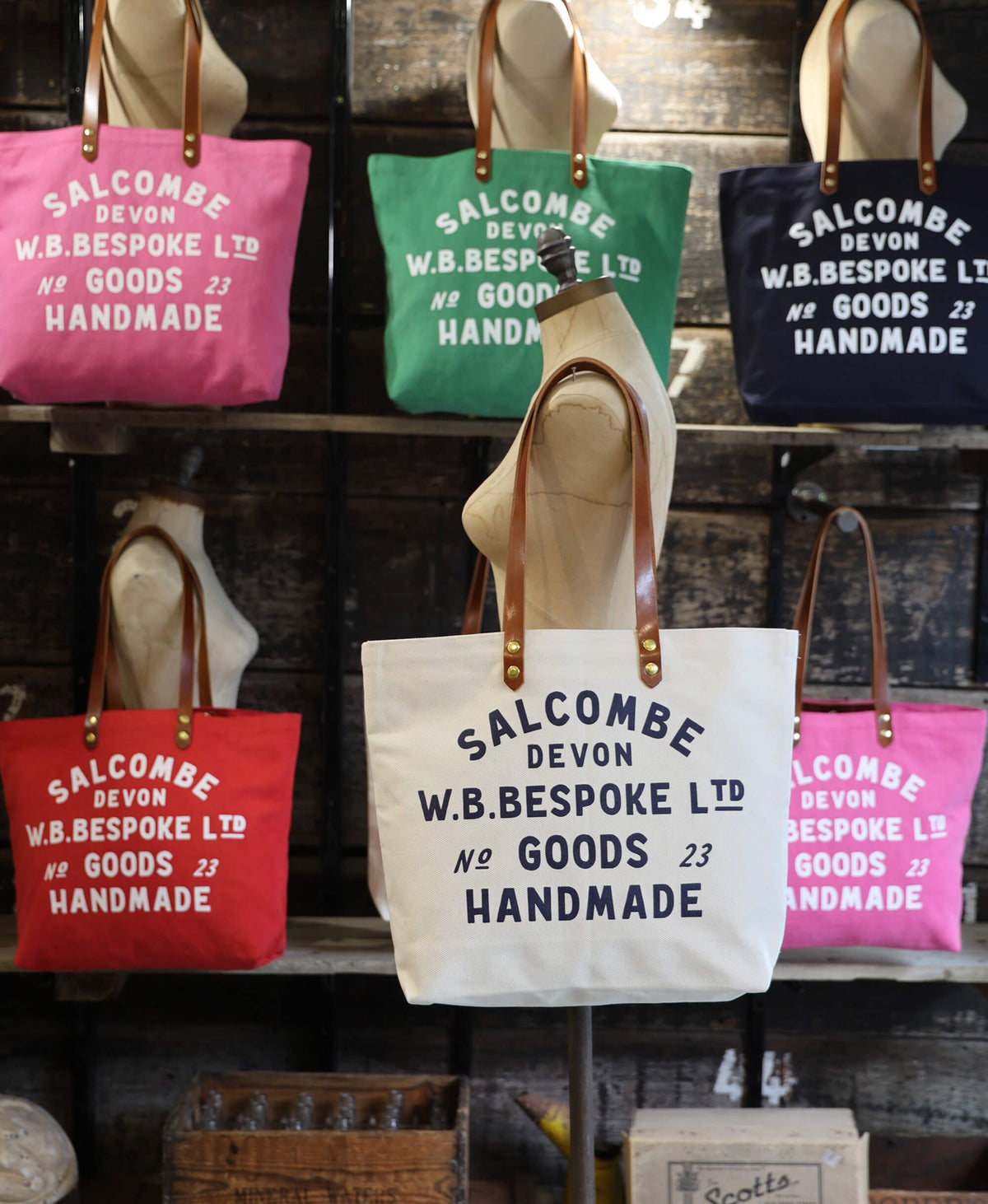 Canvas Tote - Ecru