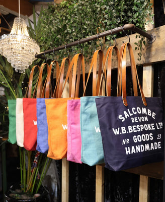 Canvas Tote - Orange