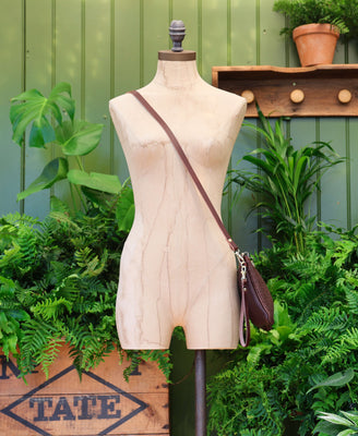Diana 2 in 1 Clutch - Raffia in Brown