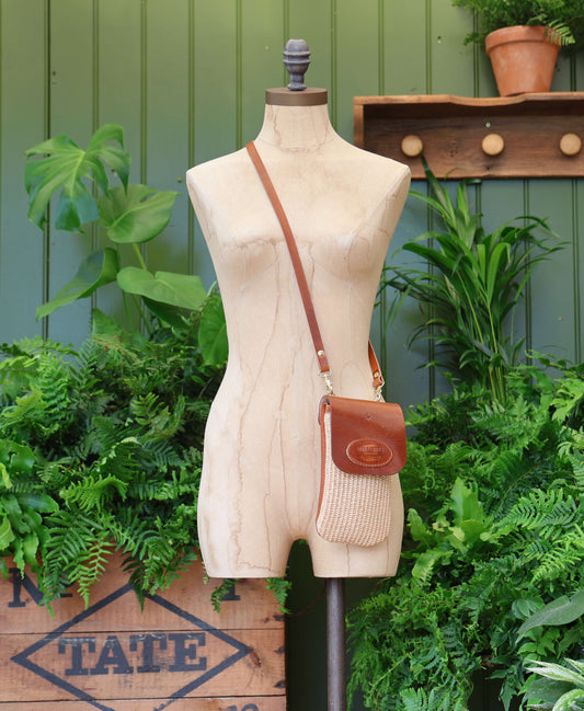 Phone Bag - Raffia in Natural