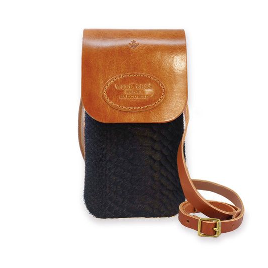 Phone Bag - Black Snake Print