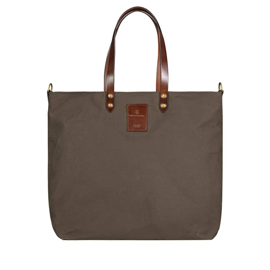Canvas Tote - Khaki Brown - Will Bees Bespoke