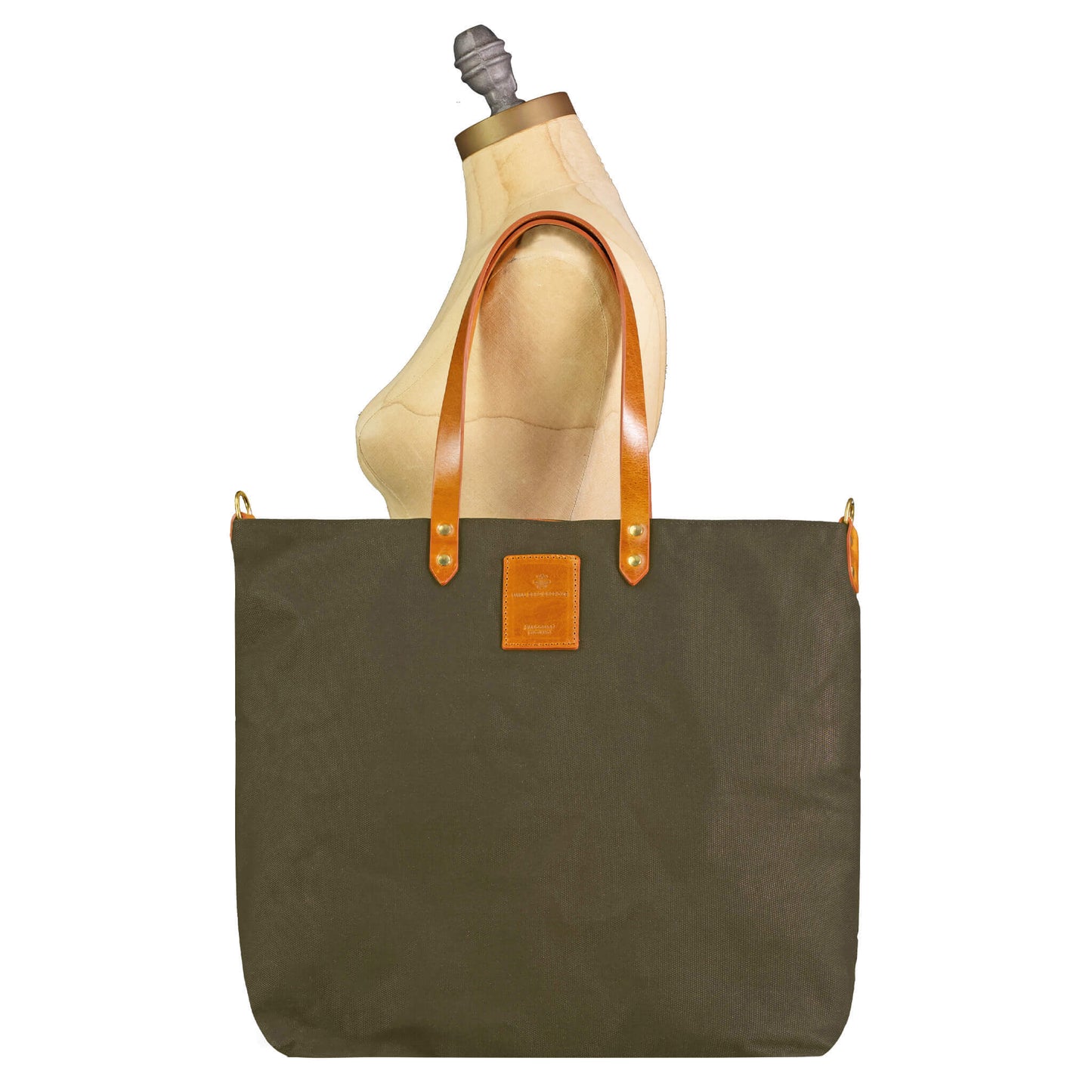 Canvas Tote - Olive - Will Bees Bespoke
