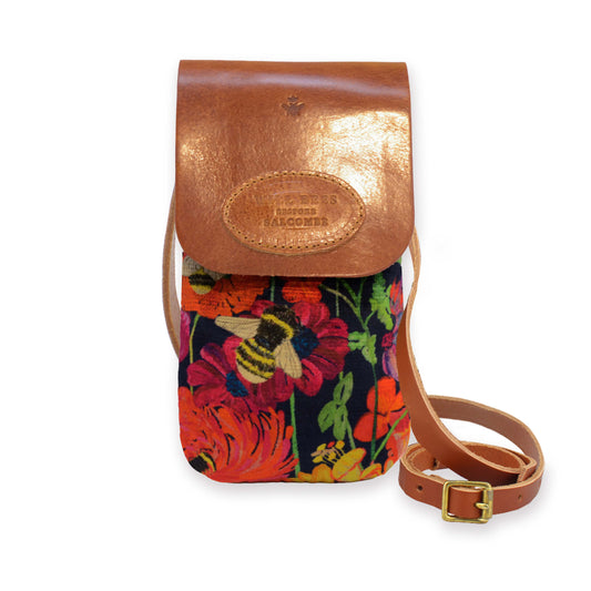 Phone Bag - Bumblebee Garden in Midday Sun