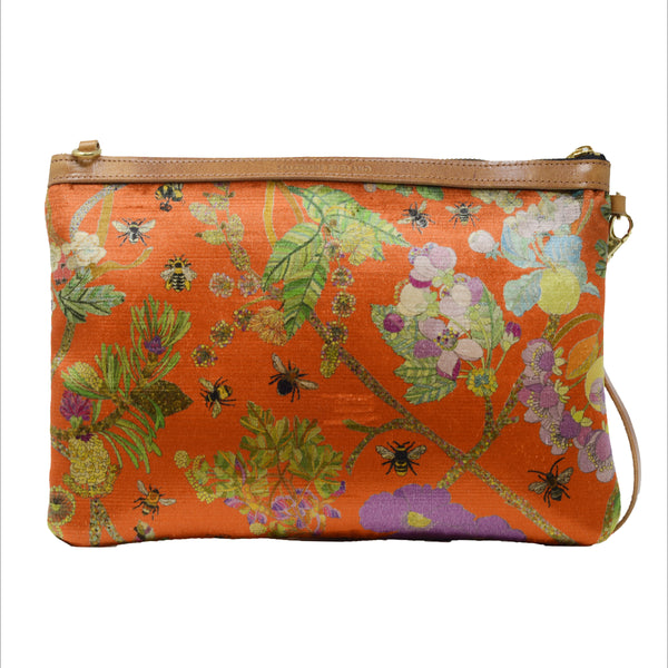 Oversized Diana 2 in 1 Clutch - Bee Tree in Nectar - Will Bees Bespoke