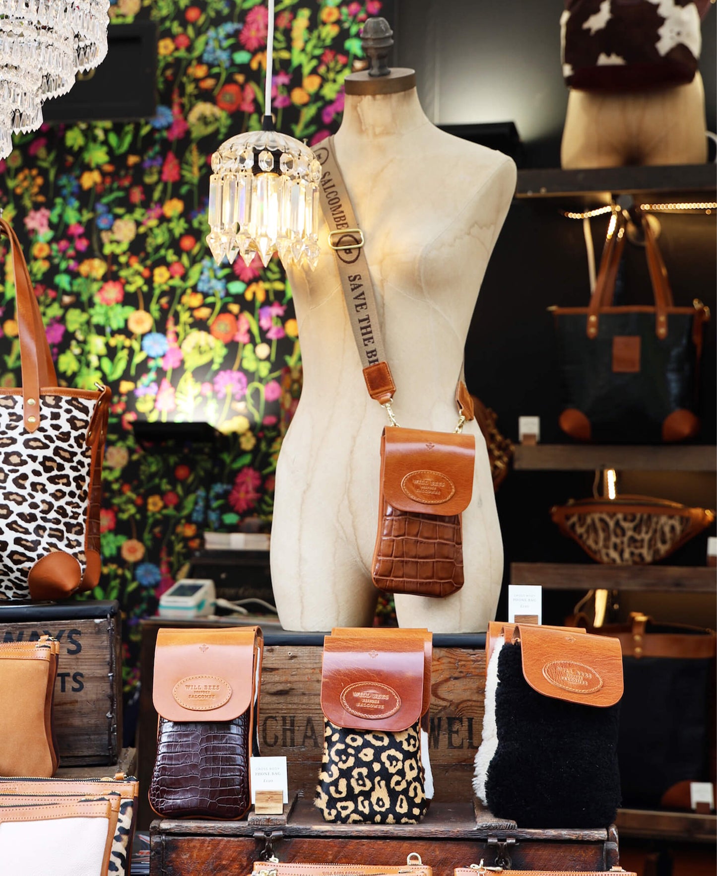 Phone Bag - Abstract Leopard