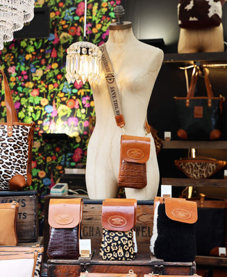 Phone Bag - Abstract Leopard