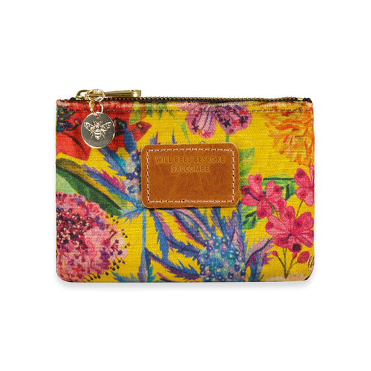 Jane Coin Purse - Bee Story in Sunbeam - Will Bees Bespoke