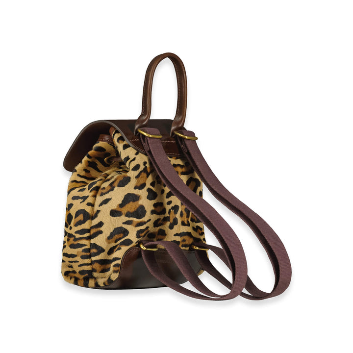 Mini Backpack - Leopard Print