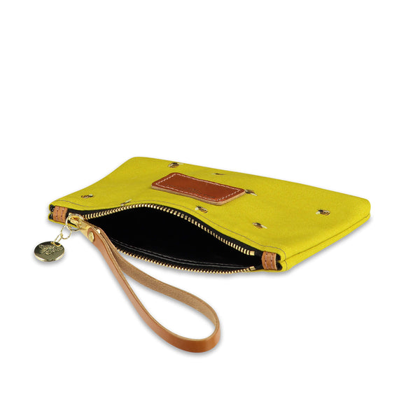 Ada Mini Clutch - Baby Bee in Honey - Will Bees Bespoke