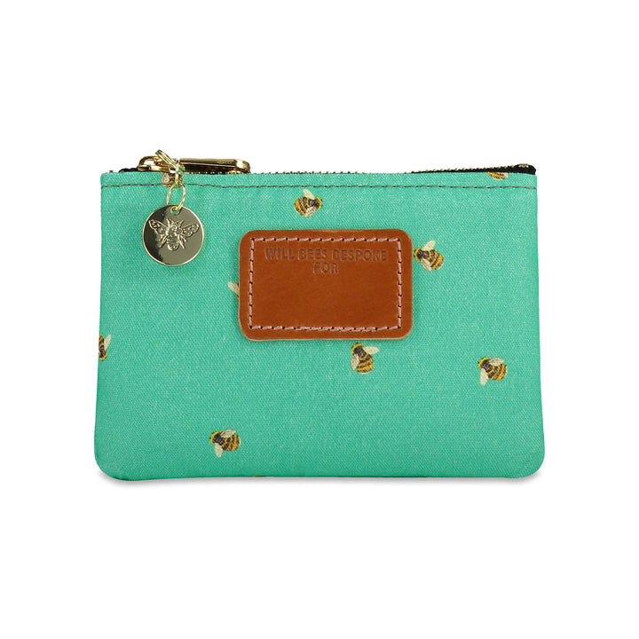 Jane Coin Purse - Baby Bee in Mint Tea