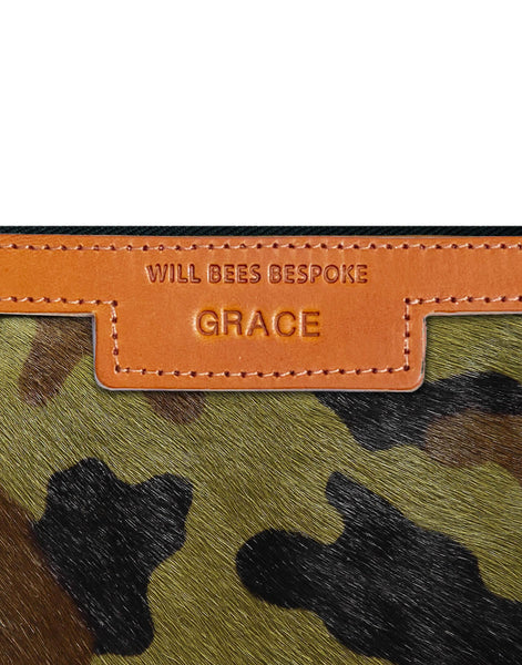 Oversized Diana 2 in 1 Clutch - Camo Print - Will Bees Bespoke
