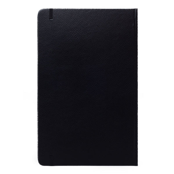 Folio Notebook - Recycled Leather in Black - Will Bees Bespoke