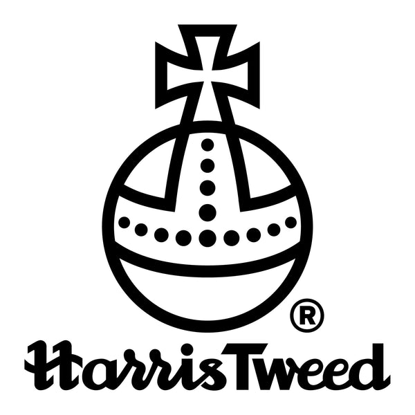 Mens Wash Bag - Harris Tweed® Grey Herringbone - Will Bees Bespoke