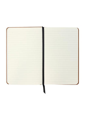 Quarto Notebook - Orange Woven Cloth - Will Bees Bespoke