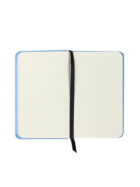Pocket Notebook - Blue Croc - Will Bees Bespoke