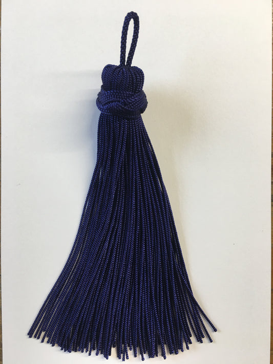 Premium Tassel Large - Navy - Will Bees Bespoke