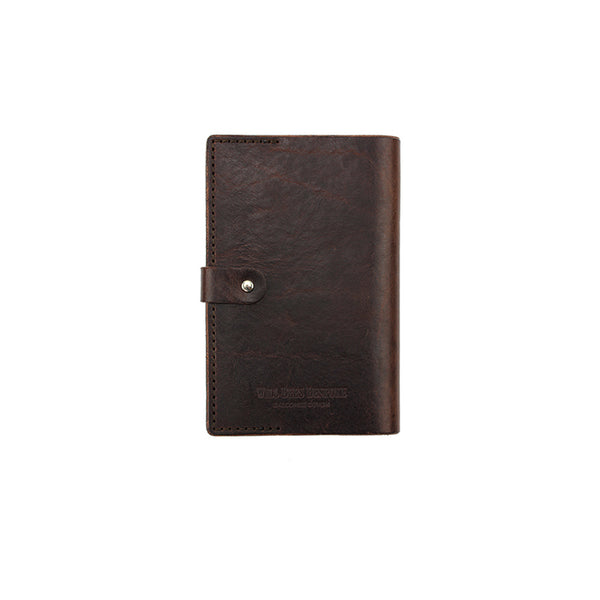 Leather Folio - to fit Pocket Notebook - Will Bees Bespoke