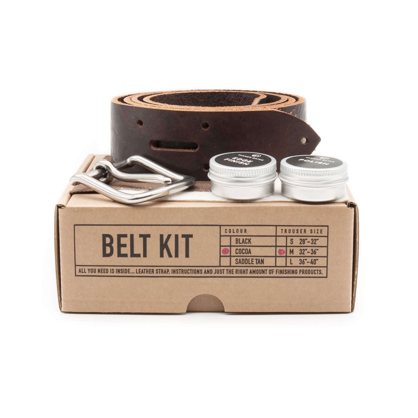 Tanner Bates Be The Maker: Belt Kit - Will Bees Bespoke