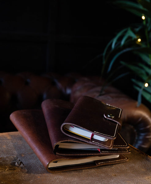 Leather Folio - to fit Crown Notebook - Will Bees Bespoke
