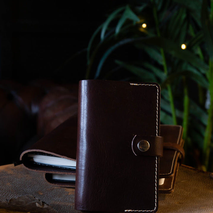 Leather Folio - to fit Pocket Notebook