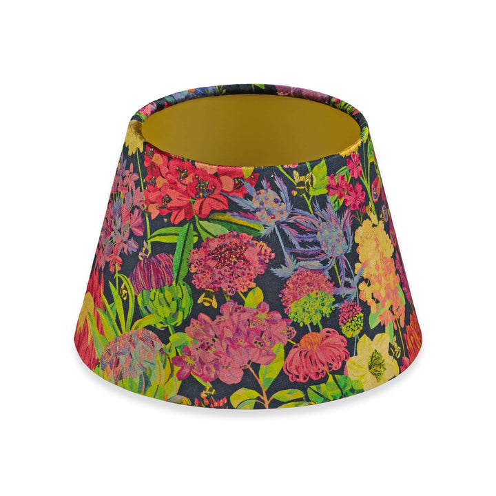 12” Cone Lampshade - Bee Story in Eden