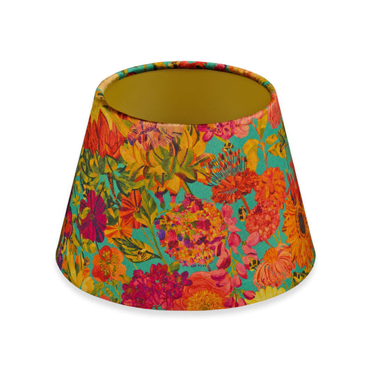 12” Cone Lampshade - Bee Story in Island - Will Bees Bespoke