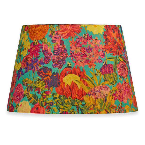 16” Cone Lampshade - Bee Story in Island - Will Bees Bespoke