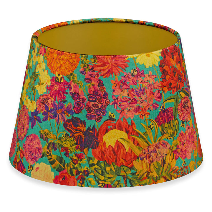 16” Cone Lampshade - Bee Story in Island