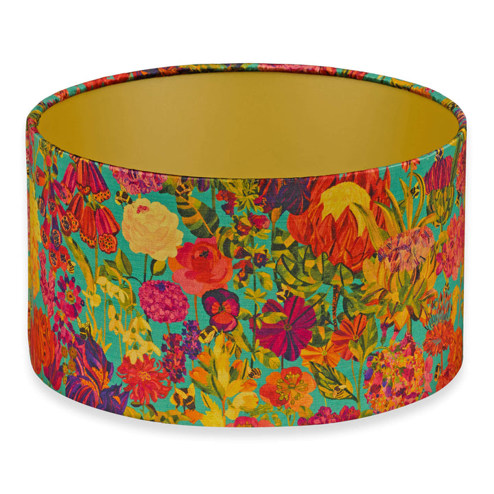 16” Drum Lampshade - Bee Story in Island