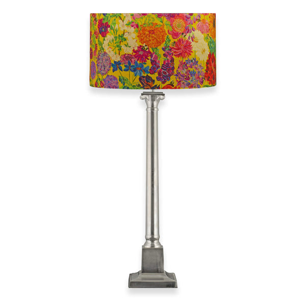 16” Drum Lampshade - Bee Story in Sunbeam - Will Bees Bespoke