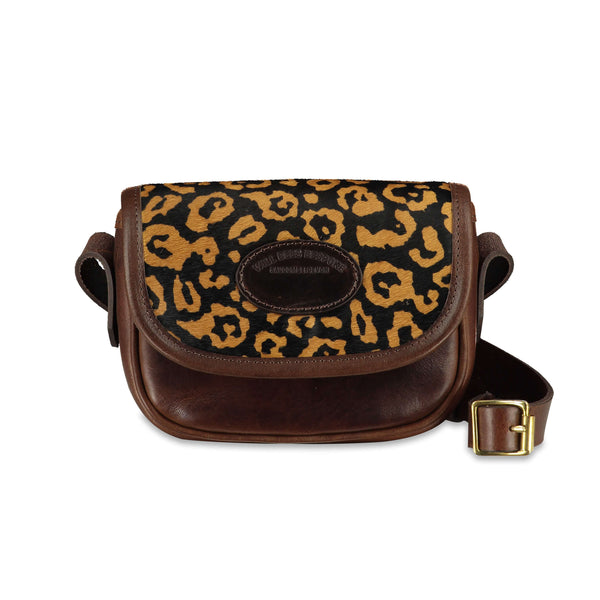 Mini Saddle Bag - Abstract Leopard - Will Bees Bespoke