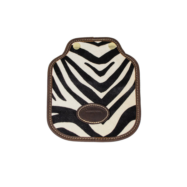 Additional Mini Saddle Bag Panel - Zebra - Will Bees Bespoke
