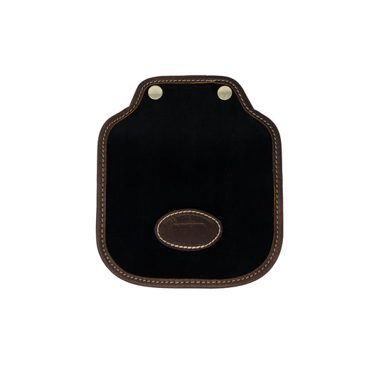 Additional Mini Saddle Bag Panel - Black Velvet - Will Bees Bespoke