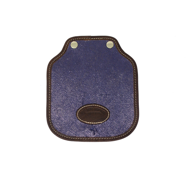 Additional Mini Saddle Bag Panel - Blue Paisley Sparkle