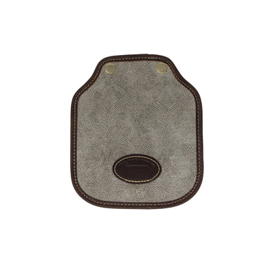 Additional Mini Saddle Bag Panel - Silver Paisley Sparkle - Will Bees Bespoke