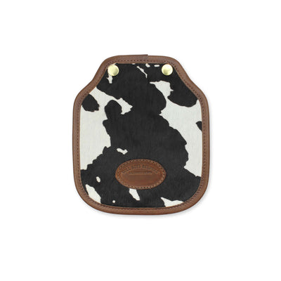 Additional Mini Saddle Bag Panel - Black Cow - Will Bees Bespoke