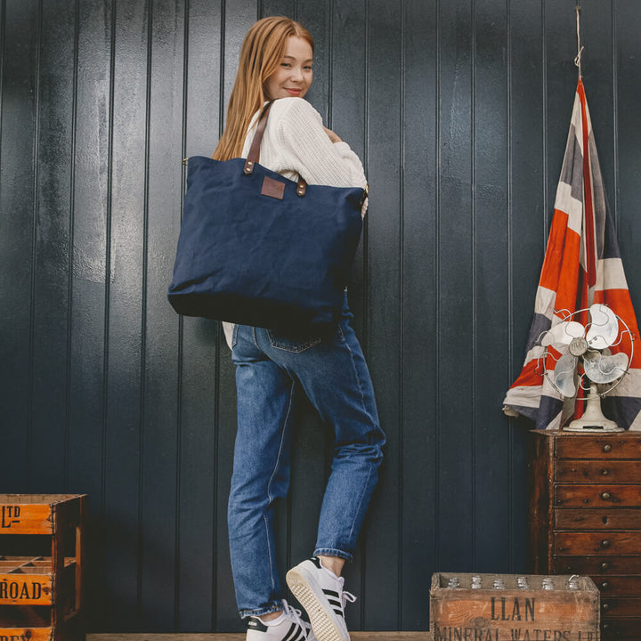 Canvas Tote - Navy
