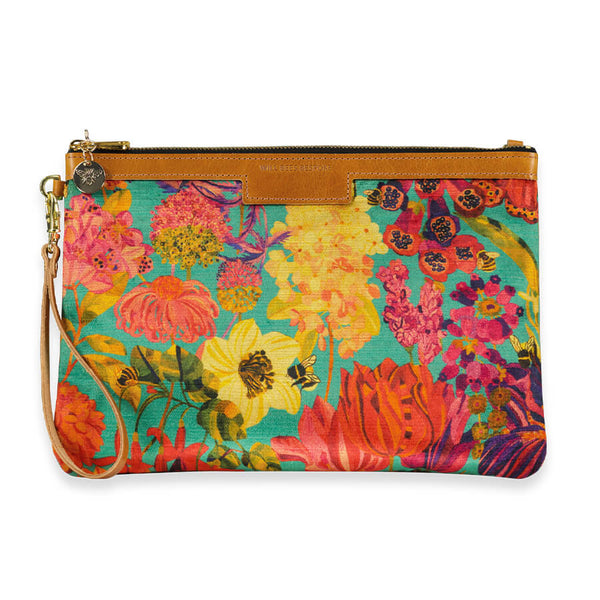 Oversized Diana 2 in 1 Clutch - Bee Story in Island - Will Bees Bespoke