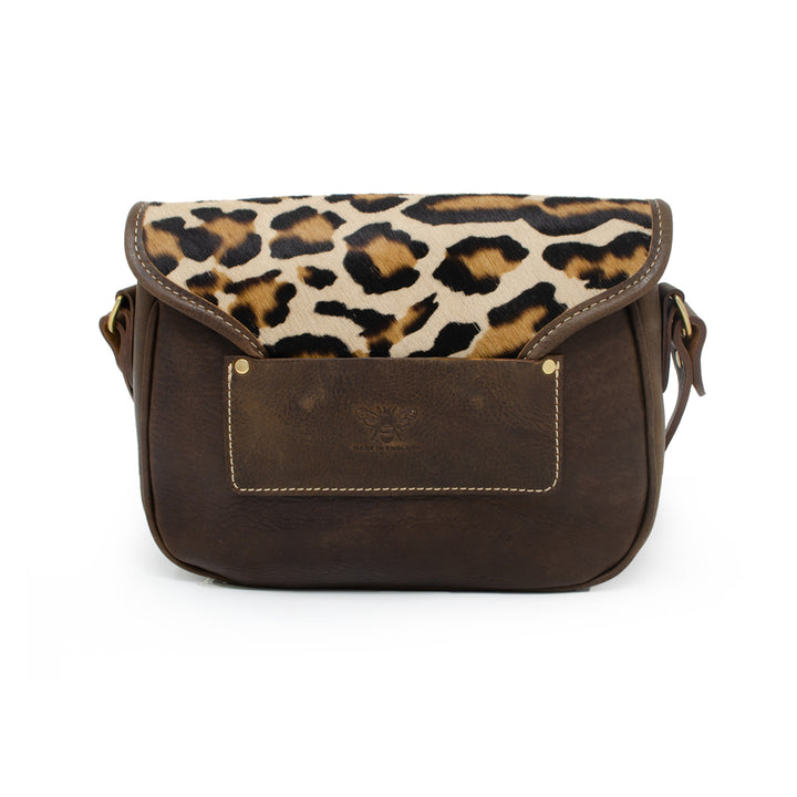 Rosalind Saddle Bag - Leopard Print