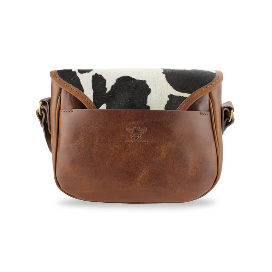 Additional Saddle Bag Panel - Black Cow - Will Bees Bespoke