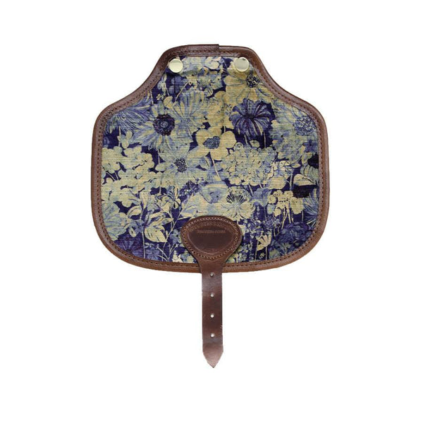 Rosalind Saddle Bag - Botanical Garden in Blue Sky - Will Bees Bespoke