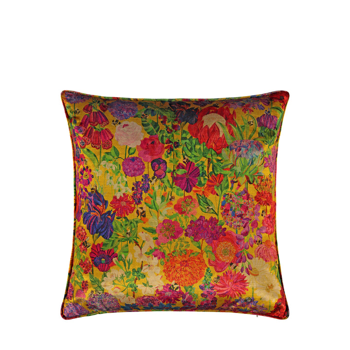 Medium Cushion - Bee Story in Sunbeam