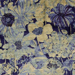 Small Cushion - Botanical Garden in Blue Sky - Will Bees Bespoke
