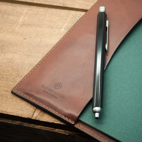 Tanner Bates Leather Bound Journal - Will Bees Bespoke