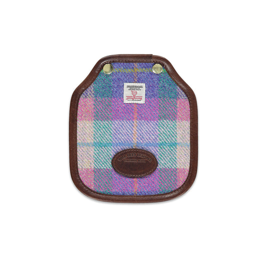 Mini Saddle Bag Panel - Harris Tweed® Pink & Purple [INCLUDED] - Will Bees Bespoke