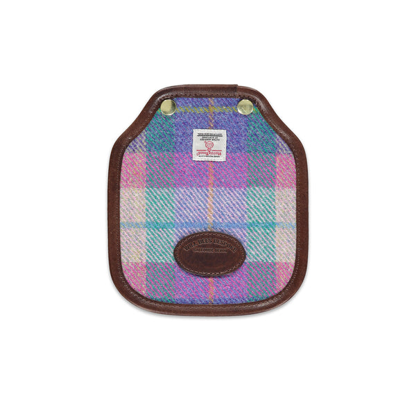 Mini Saddle Bag - Harris Tweed® Pink & Purple - Will Bees Bespoke