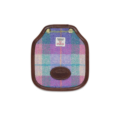Additional Mini Saddle Bag Panel - Harris Tweed® Pink & Purple - Will Bees Bespoke